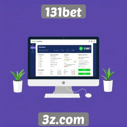 Análise da interface do usuário no site 131bet